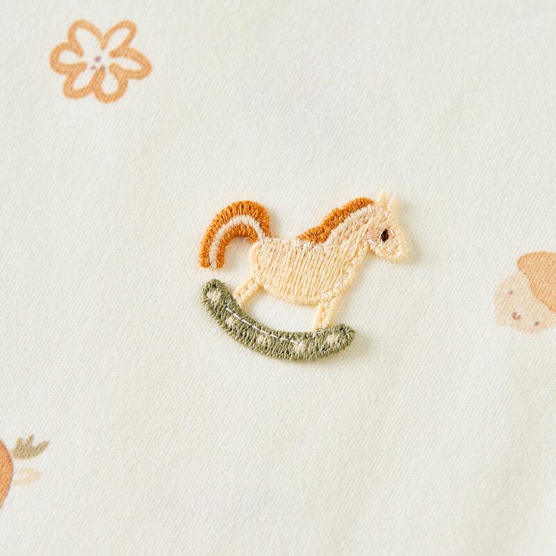 Хлопковый боди с длинным рукавом Tongtai Baby