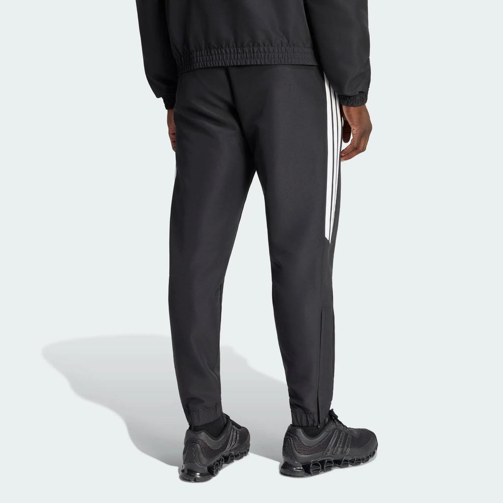 adidas Мужские брюки для футбола Essentials Tiro 26, тканые, Climacool, в полоску, быстросохнущие, с цветовыми блоками, KC9658