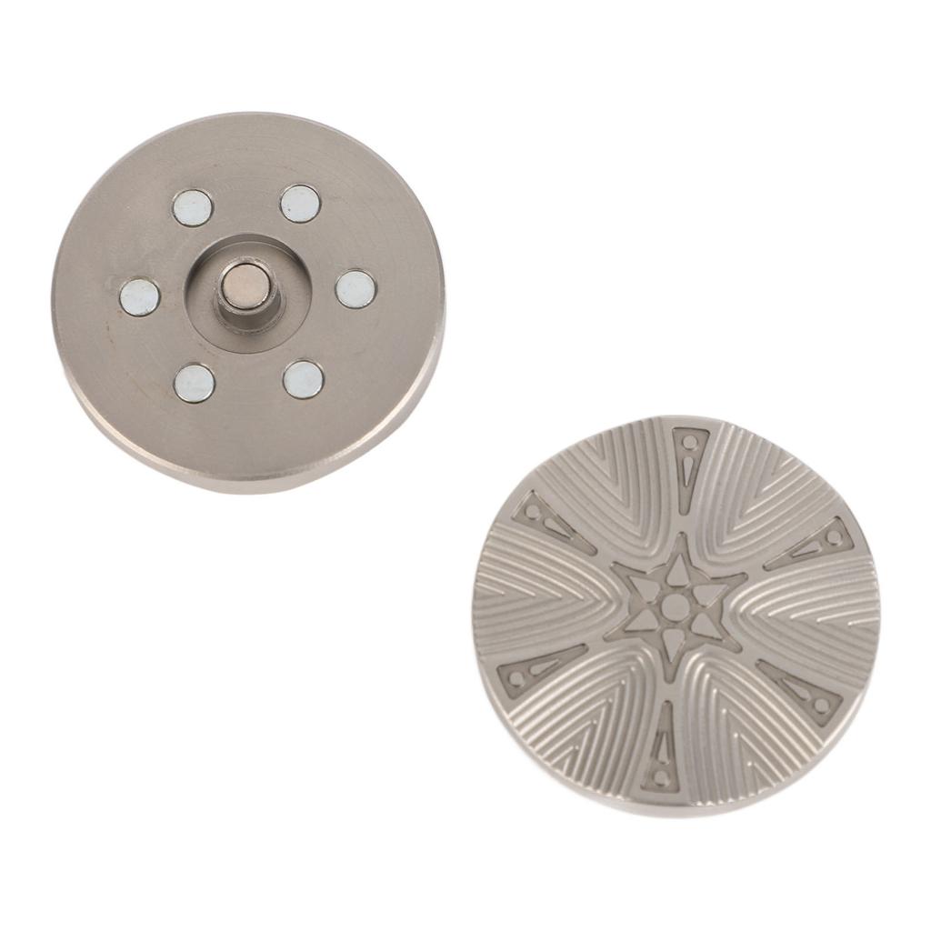 Металлический кончик пальца тактильная монета мужчины женщины портативный офис снятие стресса тревожности магнитный слайдер