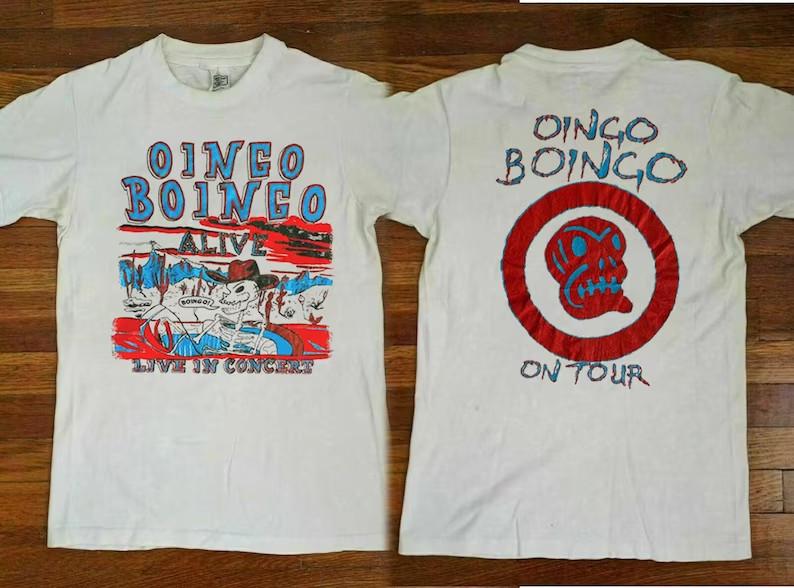 Oingo Boingo Live in Concert 80#039;s Unisex TShirt Unisex T-Shirt