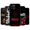 Популярный чехол для телефона Rock с логотипом группы Slipknot Для 17 Pro Max Для iPhone 14 16 Pro Max 12 15 11 13 Pro Xr X Xs 8 7 Plus Задняя крышка