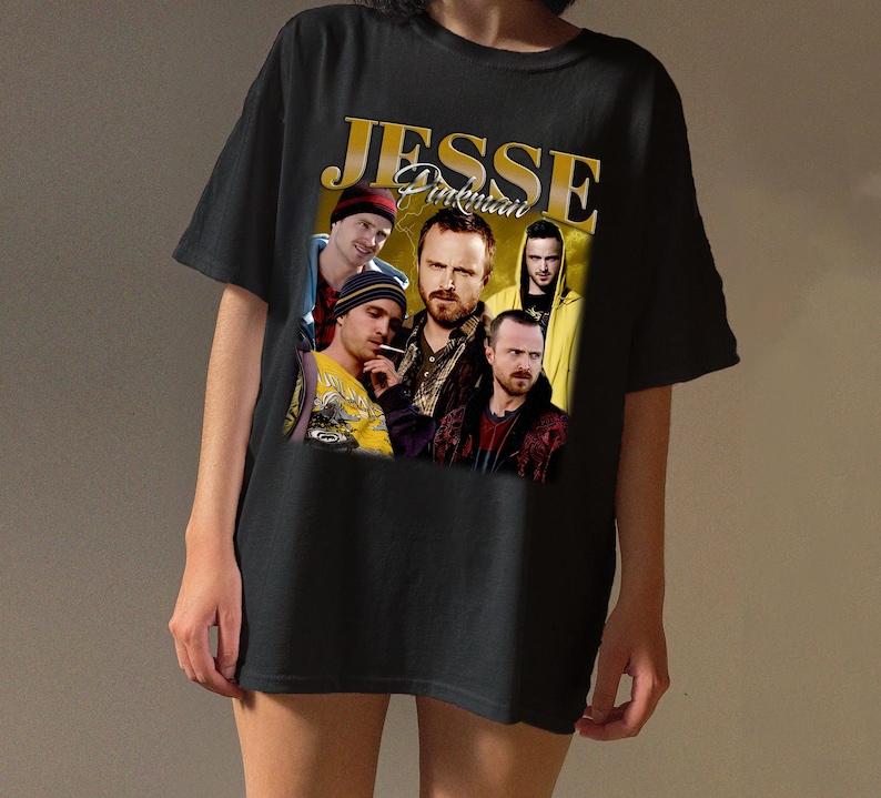 Breaking Bad Jesse Pinkunisex TShirt Jesse Pinkunisex Retro Tshirt Jesse Pinkunisex Fan Gift Vintage 90s Shirt Bootleg Shirt