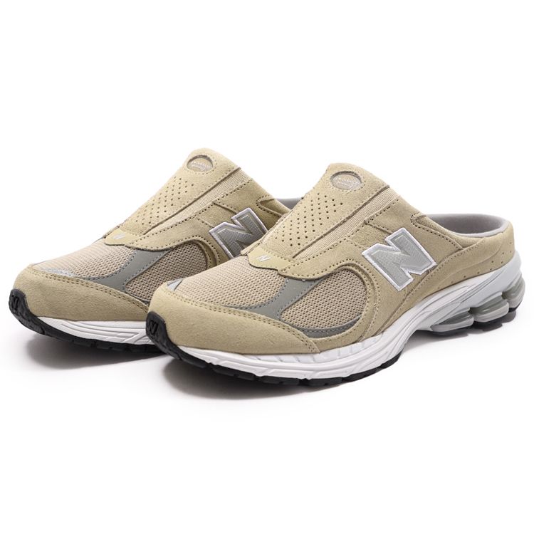 New Balance 2002R Мюли Mindful Grey Мужские кроссовки Светло-коричневые Marblehead M2002RMD