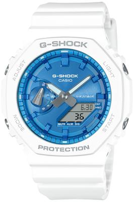 Мужские белые часы Casio PRECIOUS HEART SELECTION GA-2100WS-7AJF (Официальный японский продукт)