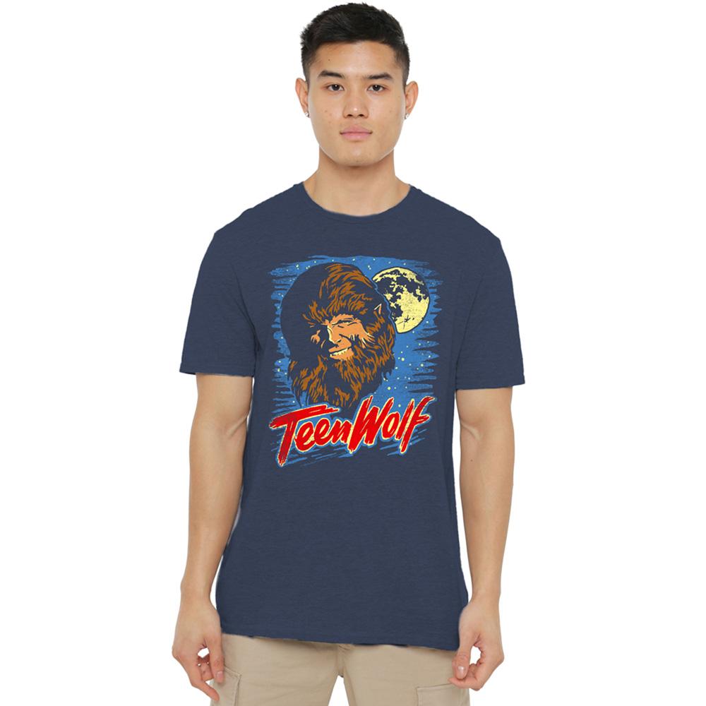 Teen Wolf Unisex Adult Moon Heather T-Shirt