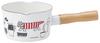 Skater Enamel Milk Lisa Larson Double-Mouth Pan, Kitchen, 13cm, 0.8L, Saucepan, ENMP2-A
