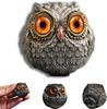 Lucky Owl Guardian Cartoon Statue Ornaments Christmas Ornaments Realistic Animal Statues