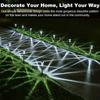 Solar Outdoor Lights Garden Lamp Solar Powered Waterproof Landscape Path Outdoor for Yard Backyard Lawn Patio Decorative