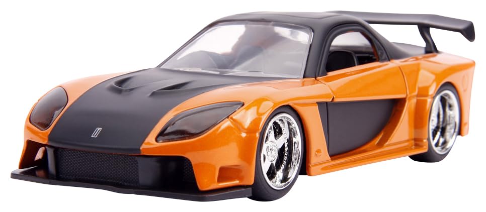 Kyosho Jada Toys Fast & Furious Series 1/32 F&F Mazda RX-7 Orange (Han) Finished Model JADA30736