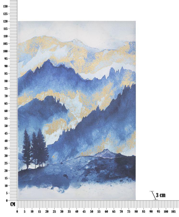 Printing With Paint Mountain Tree Cm 80X3X120