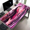 Demon Slayer Print Mouse Pad, Anti‑Slip Desktop keyboard Mat, for PC Laptop Gaming Working Daily Use, Cool Festival Surprise Gift
