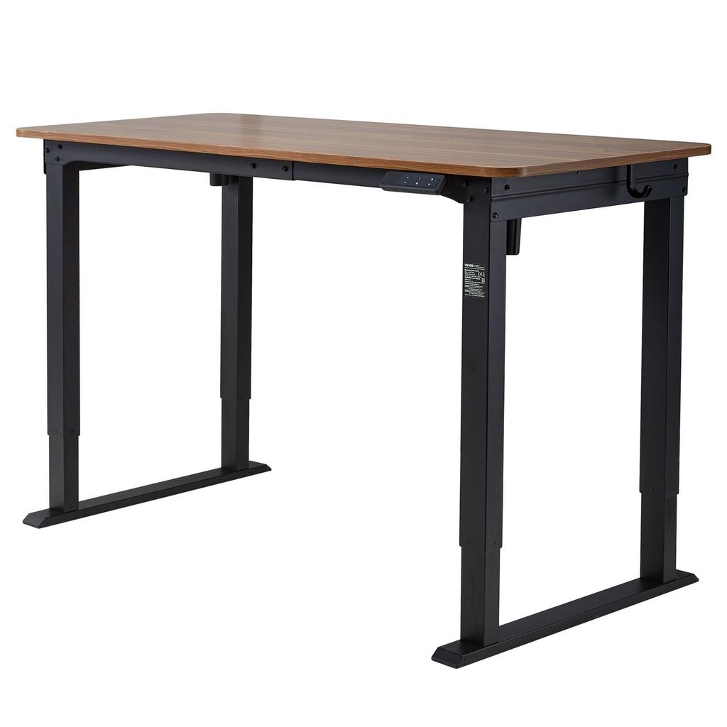 4-Leg Standing Desk Frame, Electric Dual Motor Height Adjustable 70-117 cm, 4 Memory Height Settings Length Stand Up Table Legs, Sit to Stand Desk