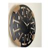 M-ra Wooden Decorative Wall Clock With Laser Numbers 40x40 Cm
