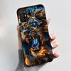 For ZTE Blade A52/Optus X Tap 2 Jelly Soft Black Cover New Stylish Pattern Astronaut Coconut Tree moonlight Rose Casing