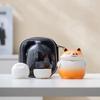 Shiba Inu Kuaike Cup One Pot Two Cups Outdoor Travel Tea Set Portable Women'S One Person Drink Outdoor Tea Travel Tea Cup