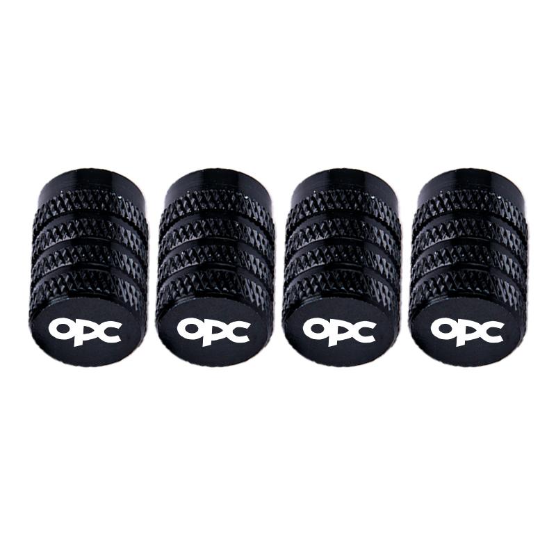 4pcs Car Wheel Tire Valve Caps Tyre Stem Covers Airdust Waterproof For Opel Opc Accessories