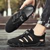 Men's Summer Sandals, Breathable and Comfortable, Hollow Slip-On Driving Shoes, Walking Shoes, River-Tracing Shoes