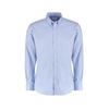 Kustom Kit Mens Oxford Stretch Slim Long-Sleeved Shirt