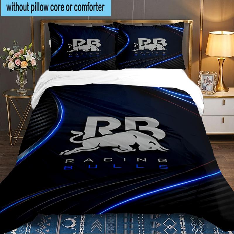 3PCS Bulls Bedding Set,Including 1pc Duvet Cover And 2pcs Pillowcases Perfect for Bedroom, Dormitory, Large size Fan Christmas gift