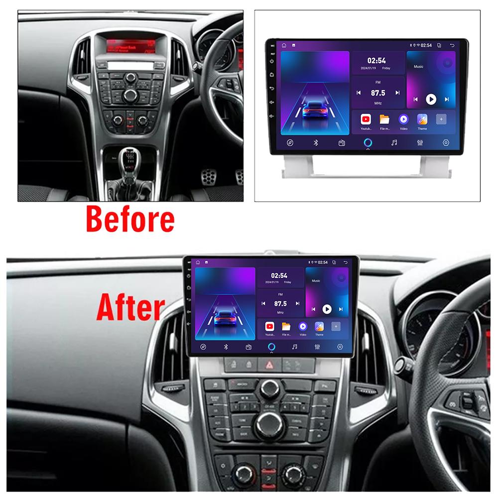 Android Carplay автомобильное радио для Buick Excelle Opel Astra J 2009-2017 мультимедийный проигрыватель головное устройство стерео GPS навигация BT WIFI 4+64 ГБ
