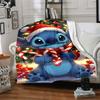 1pc S-Stitch11 Blanket, Gift, for Men and Women, Soft Blanket, Good for Sofa Bed Couch Travel, Lightweight Flannel Blanket