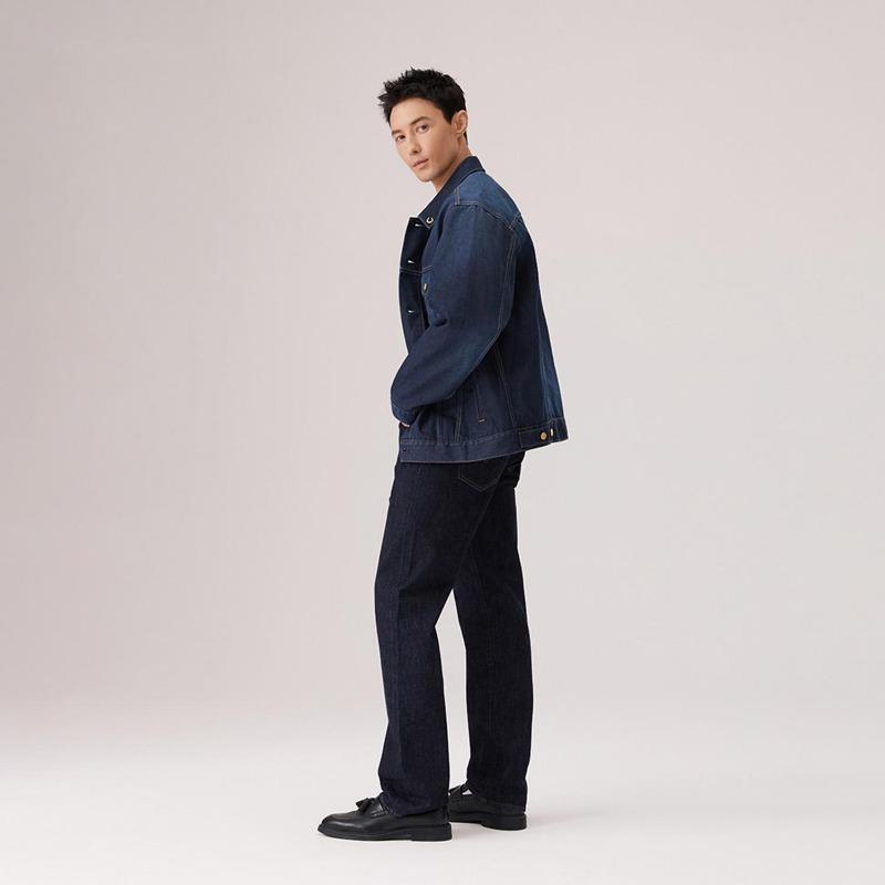 Levis Год Лошади Ограниченная Серия Свободная Мода Винтажный Повседневный Классический Стиль Рабочая Одежда Джинсовая Куртка Унисекс Куртки 006P9-0000