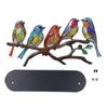 Metal Bird Series Decoration Multicolor Bird Series Detachable Art Ornaments for Display