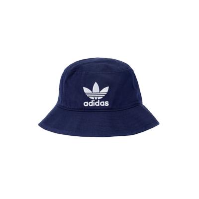 adidas Оригинальная вышитая хлопковая шляпа-панама с логотипом Originals, унисекс, синяя ED9384