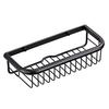 Gold Bathroom Shelf Kitchen Rack Accessories Wall Mount Shower Shampoo Storage Shelves Electroplated Copper Basket 30cm