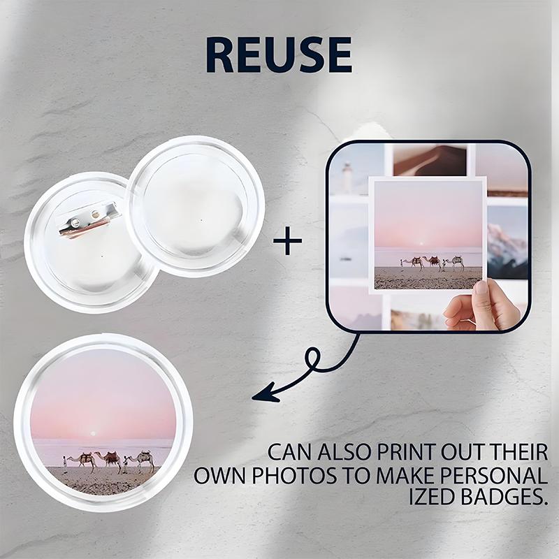 10 ШТ./УПАК. Хранение Аниме Мерч Пластик Сделай сам Прозрачный Корпоративный Подарок Значок Pixiv Портативная Коллекционная Коробка Защитная Крышка