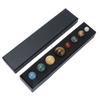 8 Planets Crystal Ornament Home Desktop Sphere Galactic Planets Decoration for Healing Meditation