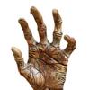 Зомби ручной орнамент нетоксичная захватывающая статуя руки жуткая форма ладони украшение для Хэллоуина ужасов
