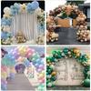 Plastic Round Balloon Arch Ring DIY Background Holder Circle Wreath Ballon Column Base Wedding Birthday Party Decor Baby Shower