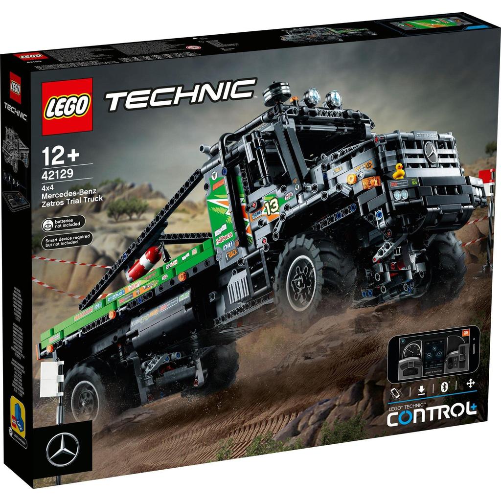 LEGO Technic Zetros полноприводный грузовик 42129 грузовик с дистанционным управлением и радиоуправлением приложение для взрослых LEGO Car Mercedes-Benz -