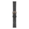 For Garmin vivoactive 5/Venu 2 Plus/Venu Sq PU Leather Watch Strap Gold Buckle 20mm Watch Band