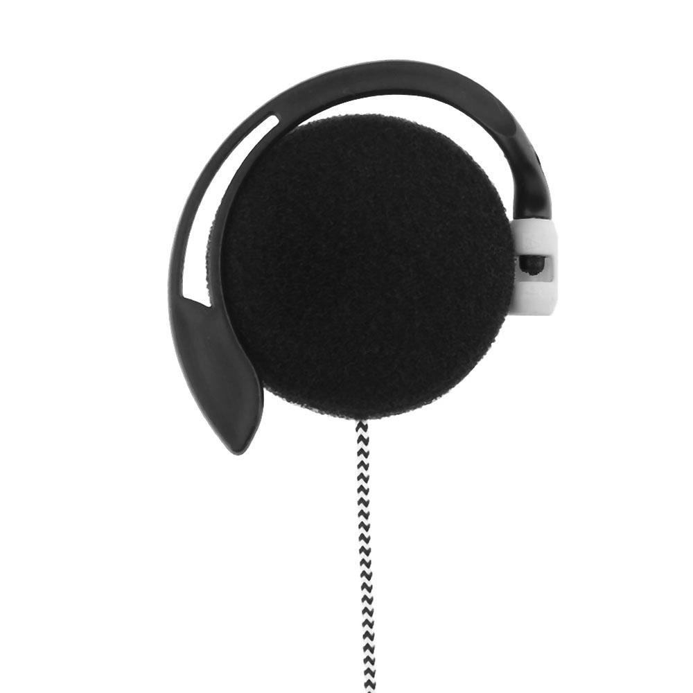 3.5mm Wired Gaming Headset On-Ear Sports Headphones Ear-hook Music Earphones for Smartphones Tablet