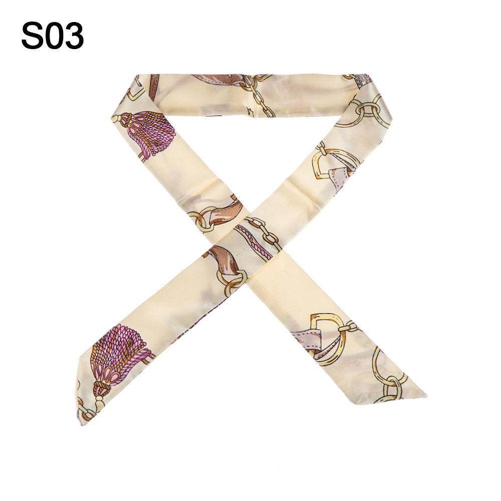 Accessories Hairband Decor Ribbon Scarf Small Silk Scarf Neck Scarf Handbag Handle Ribbon