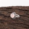Rose Quartz Jewelry, 925 Solid Sterling Silver Ring, Handmade Gemstone Jewelry Ring For Thanksgiving Gift