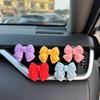Элегантные Банты Клипсы в Вентиляционное Отверстие Автомобиля с Диффузором Аромата Пластиковые Украшения для Вентиляции Аксессуары для Салона Автомобиля для Женщин