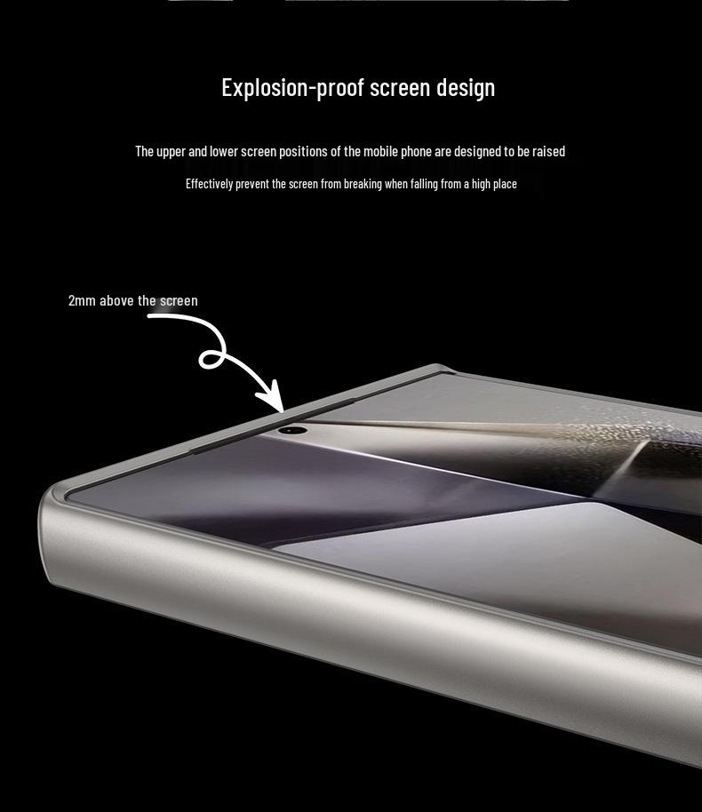 Защитный чехол для телефона Samsung S24 Ultra Explorer Edition, улучшенная матовая поверхность, однотонный