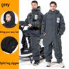 Motorcycle Jacket Winter ColdProof Windproof Suit Motorcycle Cross-country Equipment Men's and Women's Ski Fishing Suit Velvet