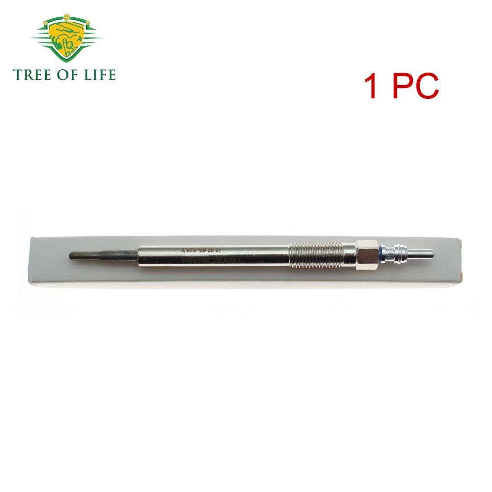 1/2/4X Glow Plug 6731590001 For Ssangyong Tivoli D16F 2015 2016 2017 2018+ ENGINE MAIN WIRING KORANDO(II) (D16DTF) A6731590001