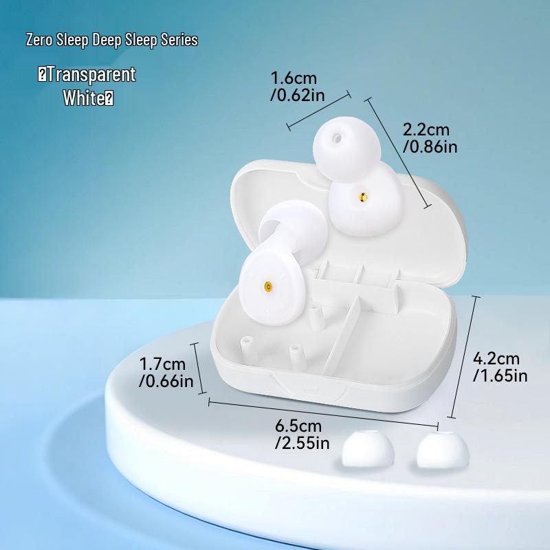 Silicone Noise-Cancelling Earplugs for Sleep, Travel, and Study