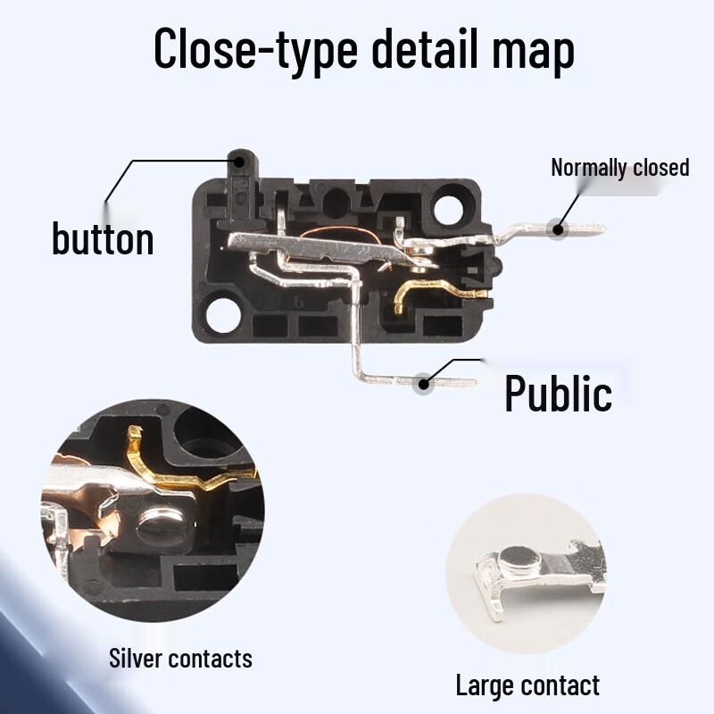 Lixian KW3A-0B Normally Closed Micro Switch