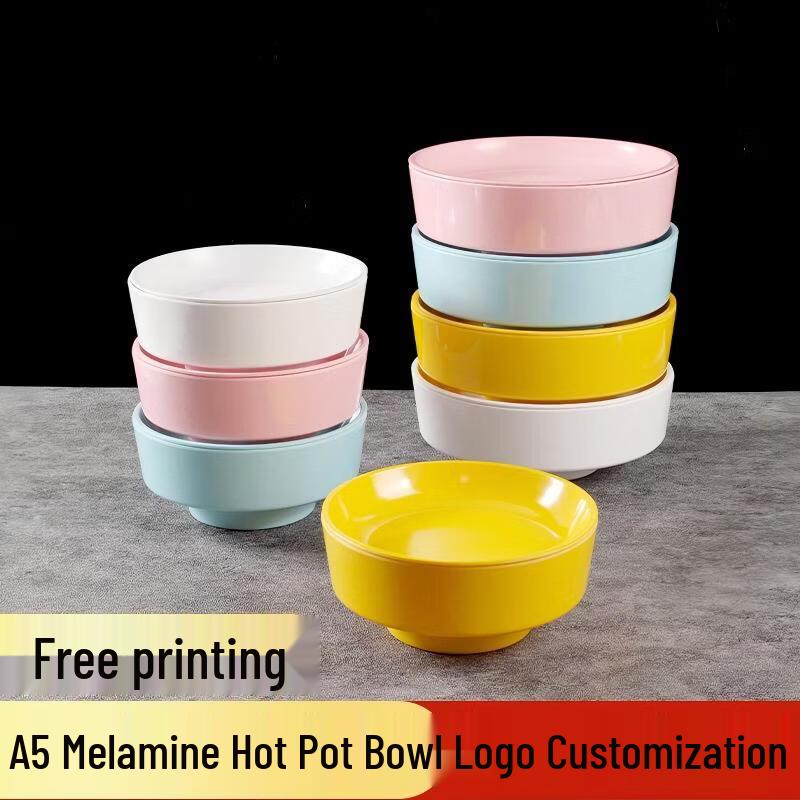 Серия melamine тарелок Diruien A5 для фуршета и хот-пота