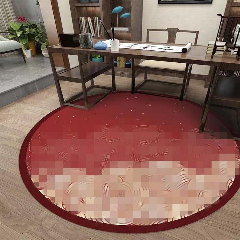 Новый китайский круглый ковер в китайском стиле для гостиной, спальни, кабинета, круглого одеяла в стиле Чжучжоу, модного журнального столика в национальном стиле, коврика для кровати, одеяла