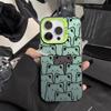 Милый чехол для телефона с рисунком мультяшного кота для iPhone 17 16 11 12 13 14 15 Pro Max X XS XR 8 7 Plus 17E 16E Air Ударопрочный чехол