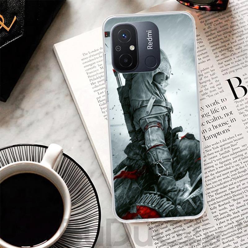Чехол Assassin's Creed для телефона Xiaomi Redmi 13 13C 14C 12 12C 10 10C 9 9C 9T 9A 10A 8A 8 7A 7 6A 6 K80 K70 K60 K20