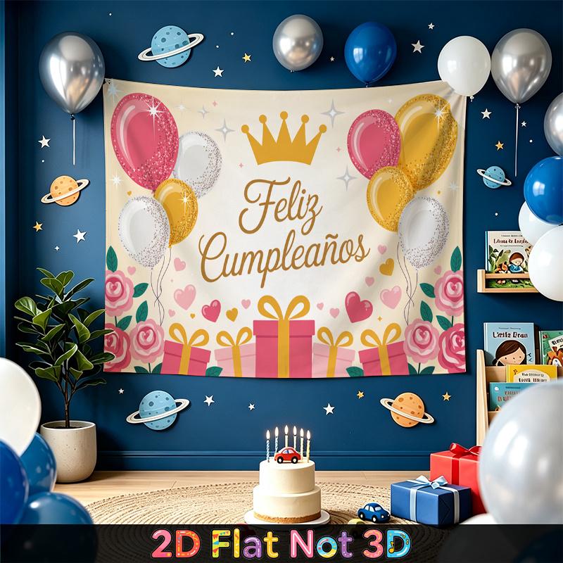 Party Backdrop Birthday Photo Booth Background Front Door Decor