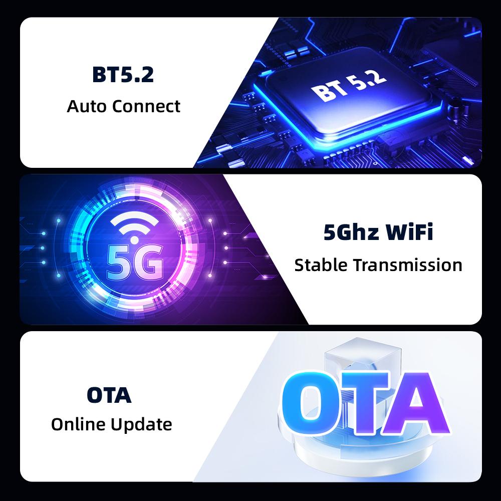 EKIY 3-в-1 Проводной CarPlay в Беспроводной CarPlay Адаптер Беспроводной Android Auto Донгл Airplay AI Умная Коробка Автомобильные Интеллектуальные Системы